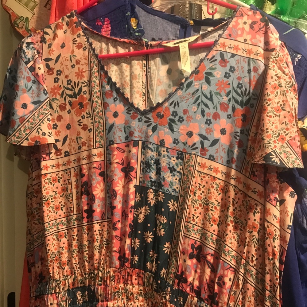 Xl Matilda Jane maxi dress crochet lace